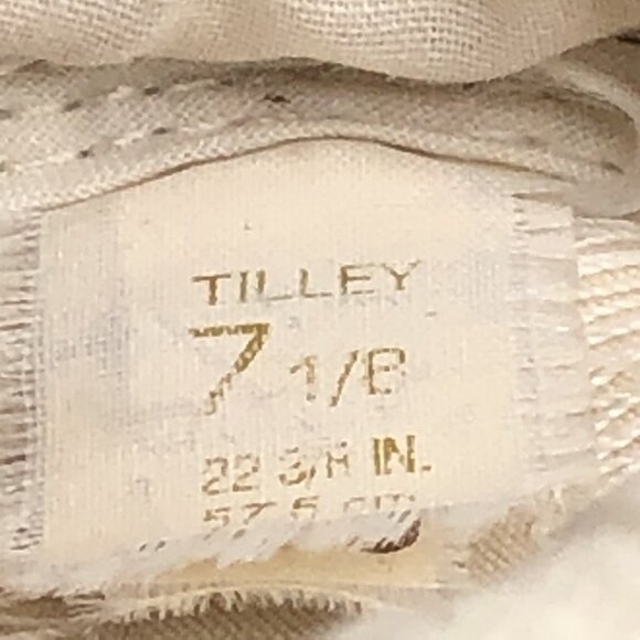 Tilley LT3 Wide Brim Lightweight Hat Sun Outdoor Safari Hiking Size 7 1/8 - Picture 10 of 12